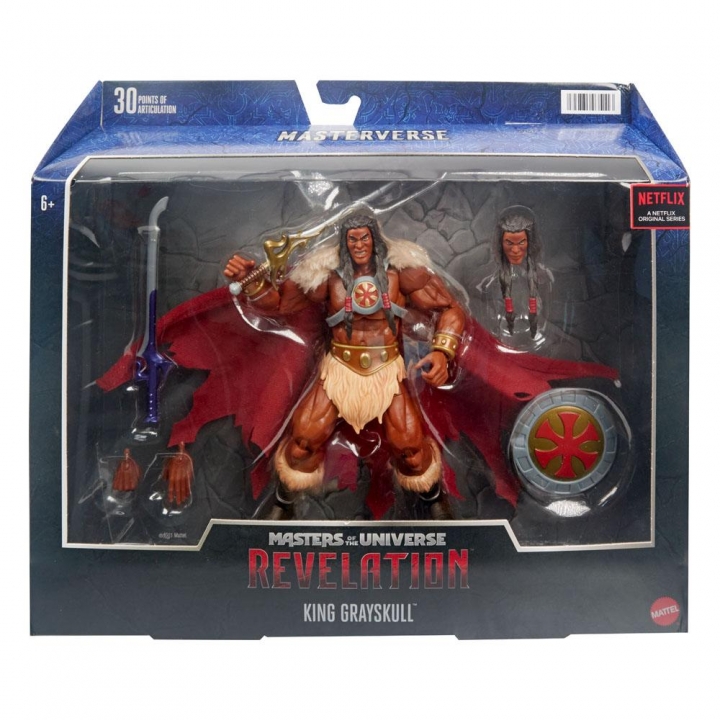 Masters of the Universe: Revelation Masterverse Deluxe Action Figure 2022 King Grayskull 18 cm