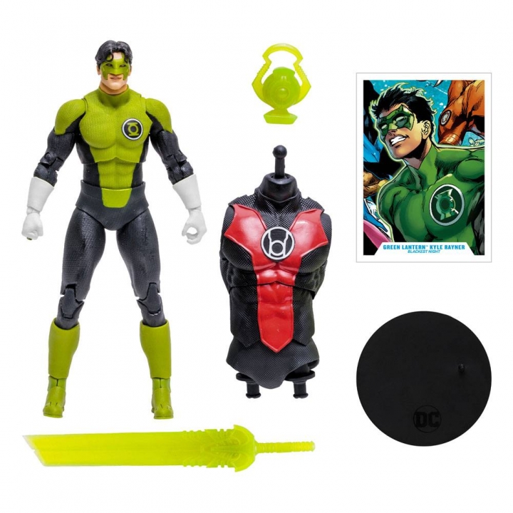 DC Multiverse Build A Action Figure Blackest Night 18 cm