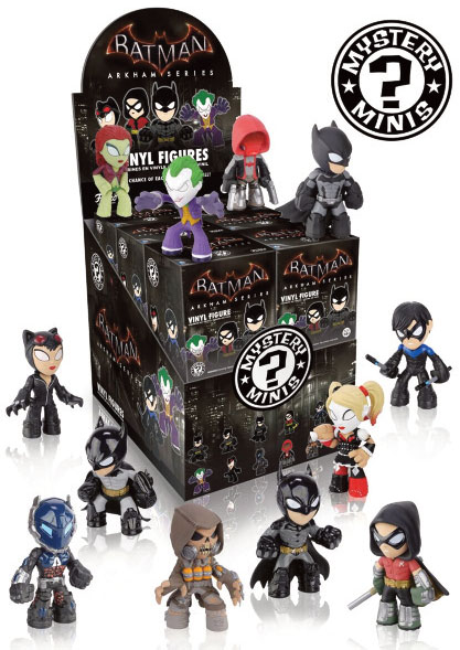 DC Comics Arkham Batman Mystery Minis Figures 6 cm