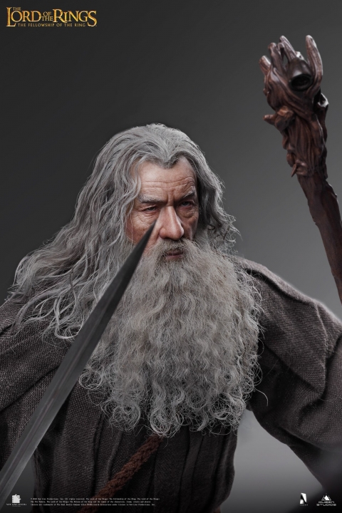 The Lord of the Rings Collectible Action Figure 1/6 Gandalf the Grey Queen Studios 30 cm