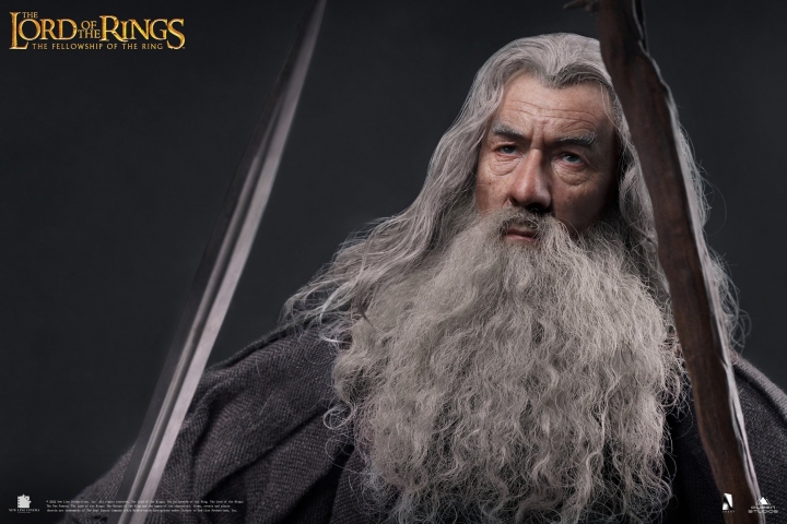 The Lord of the Rings Collectible Action Figure 1/6 Gandalf the Grey Queen Studios 30 cm