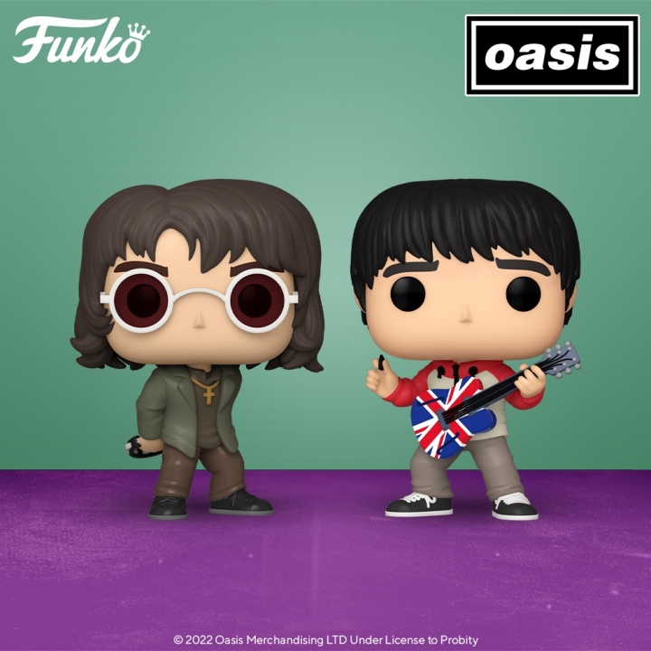 Oasis POP! Rocks Vinyl Figure Liam / Noel Gallagher 9 cm