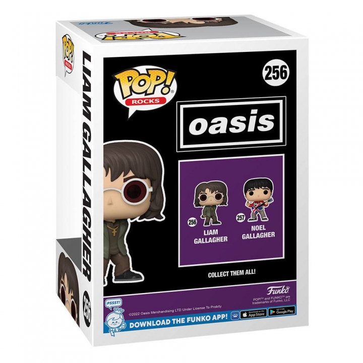 Oasis POP! Rocks Vinyl Figure Liam / Noel Gallagher 9 cm