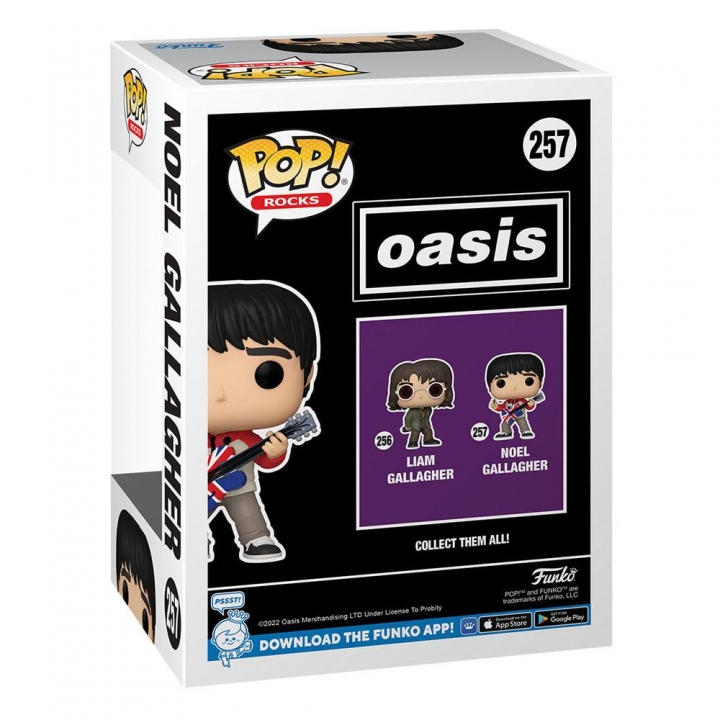 Oasis POP! Rocks Vinyl Figure Liam / Noel Gallagher 9 cm