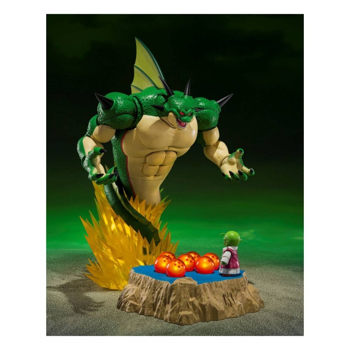 Dragon Ball Z S.H. Figuarts Action Figure Set Porunga & Dende -Come Forth,Genuine Shenron!!- 28 cm