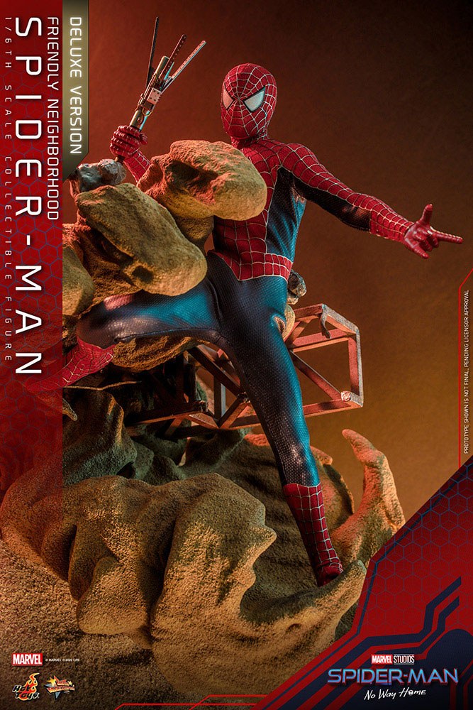 Spider-Man: No Way Home Action Figure 1/6 Friendly Neighborhood Spider-Man Deluxe Version 30 cm