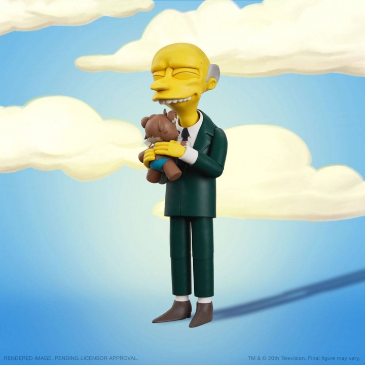 The Simpsons Ultimates Action Figure C. Montgomery Burns / Ralph Wiggun18 cm