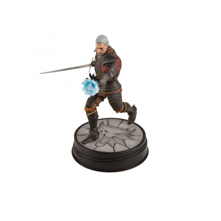 Witcher 3 Wild Hunt PVC Statue Geralt Toussaint Tourney Armor / Vesemir 20-21 cm