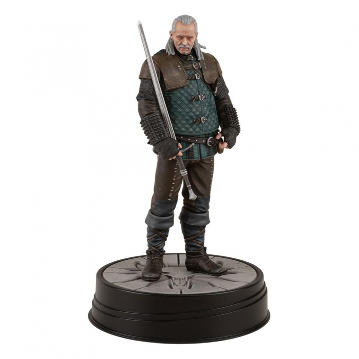 Witcher 3 Wild Hunt PVC Statue Geralt Toussaint Tourney Armor / Vesemir 20-21 cm