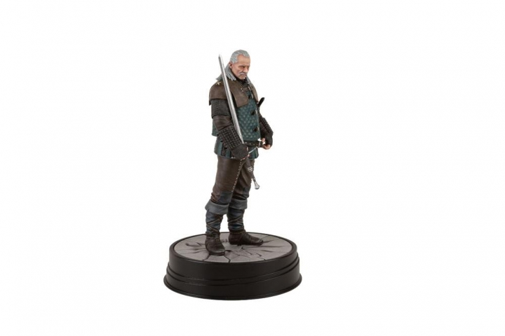 Witcher 3 Wild Hunt PVC Statue Geralt Toussaint Tourney Armor / Vesemir 20-21 cm