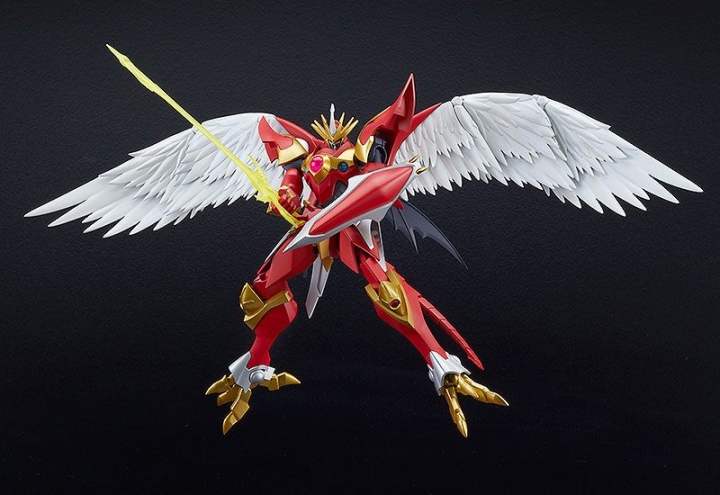 Magic Knight Rayearth Moderoid Plastic Model Kit Combined Rune God Rayearth 18 cm