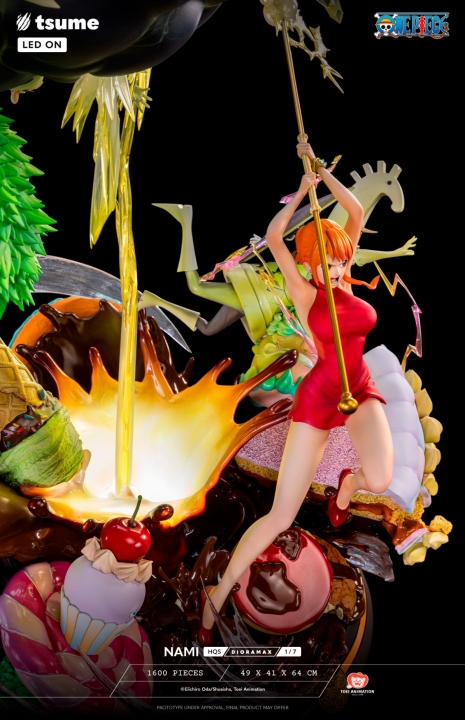 One Piece Nami HQS Dioramax 1/7 64 cm