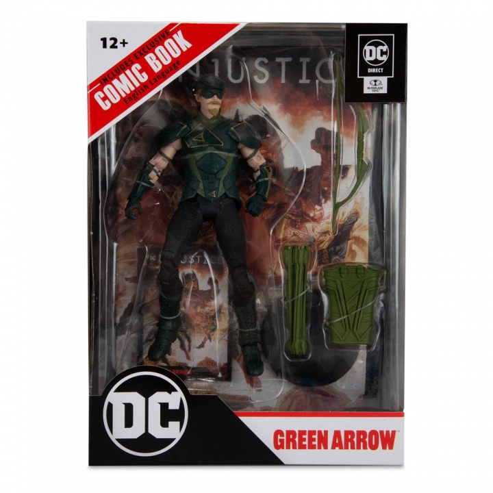 DC Direct Gaming Action Figure Injustice 2 Batman / Green Arrow 18 cm