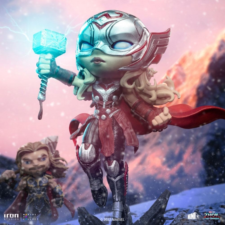 Thor: Love and Thunder Mini Co. PVC Figure Mighty Thor Jane Foster / Thor 16-15 cm