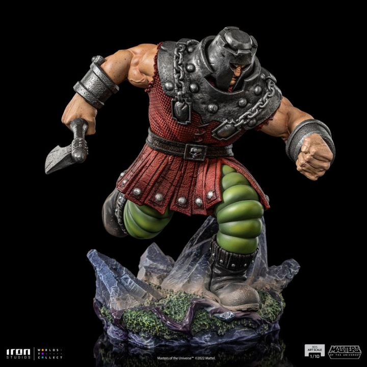 Masters of the Universe Battle Diorama Series Art Scale Statue 1/10 Ram-Man / Man-at-Arms 17-23 cm