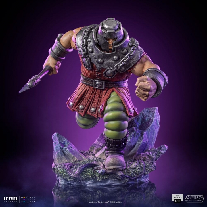 Masters of the Universe Battle Diorama Series Art Scale Statue 1/10 Ram-Man / Man-at-Arms 17-23 cm