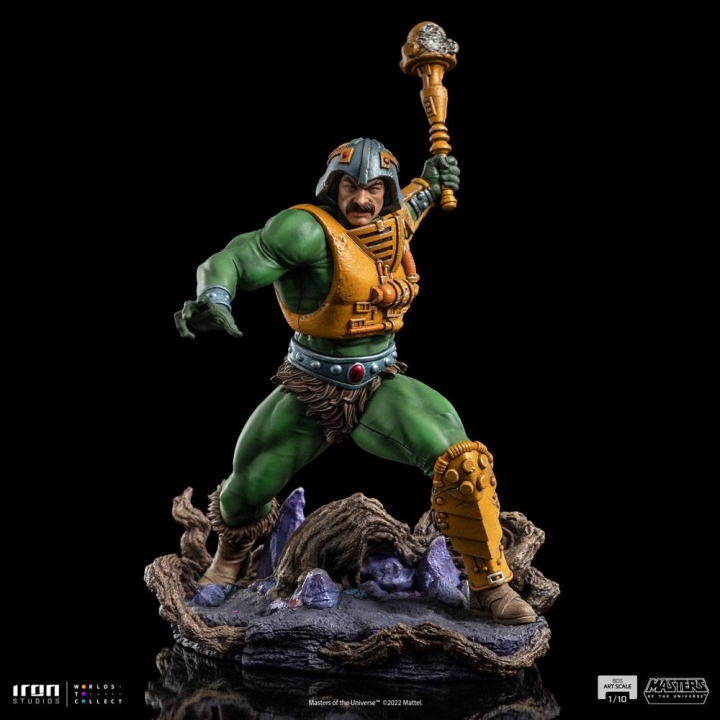 Masters of the Universe Battle Diorama Series Art Scale Statue 1/10 Ram-Man / Man-at-Arms 17-23 cm