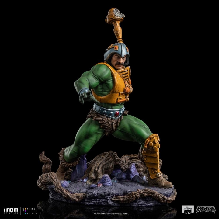 Masters of the Universe Battle Diorama Series Art Scale Statue 1/10 Ram-Man / Man-at-Arms 17-23 cm