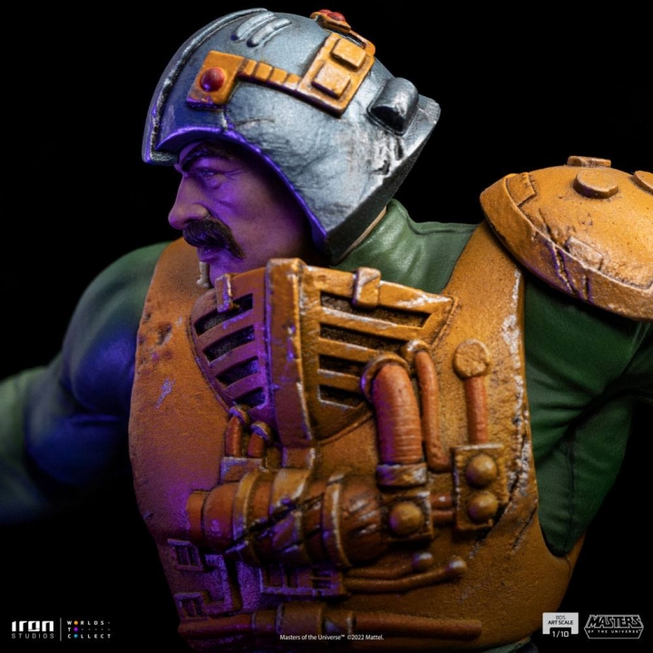 Masters of the Universe Battle Diorama Series Art Scale Statue 1/10 Ram-Man / Man-at-Arms 17-23 cm