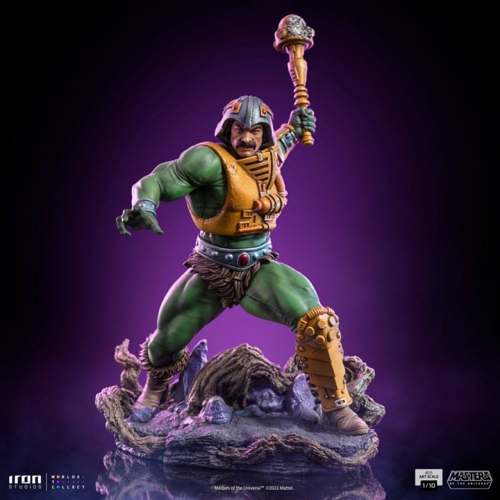 Masters of the Universe Battle Diorama Series Art Scale Statue 1/10 Ram-Man / Man-at-Arms 17-23 cm