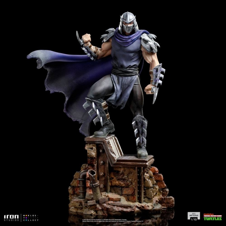 Teenage Mutant Ninja Turtles Battle Diorama Series Art Scale Statue 1/10 Shredder 28 cm