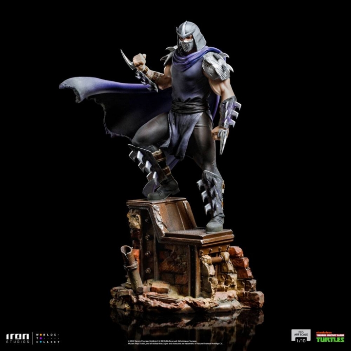 Teenage Mutant Ninja Turtles Battle Diorama Series Art Scale Statue 1/10 Shredder 28 cm