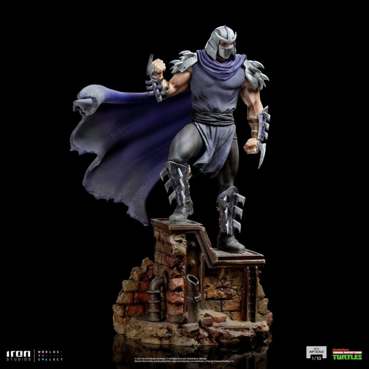 Teenage Mutant Ninja Turtles Battle Diorama Series Art Scale Statue 1/10 Shredder 28 cm