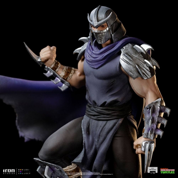 Teenage Mutant Ninja Turtles Battle Diorama Series Art Scale Statue 1/10 Shredder 28 cm