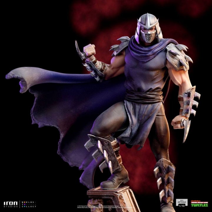 Teenage Mutant Ninja Turtles Battle Diorama Series Art Scale Statue 1/10 Shredder 28 cm