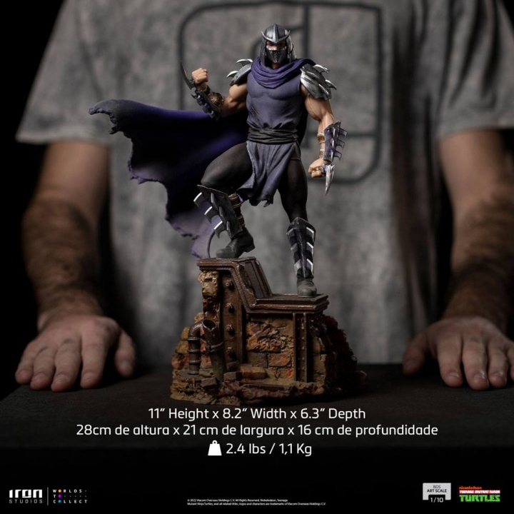 Teenage Mutant Ninja Turtles Battle Diorama Series Art Scale Statue 1/10 Shredder 28 cm