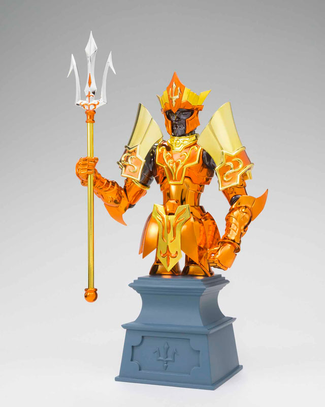 Saint Seiya Myth Cloth EX Action Figure Poseidon Julian Solo Imperial Throne Set 18 cm