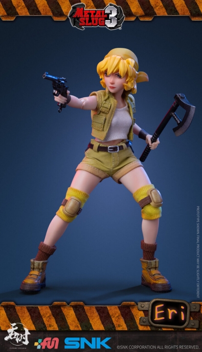 Metal Slug 3 Action Figure 1/12 Eri Kasamoto Tunshi Studio SNK TS-007