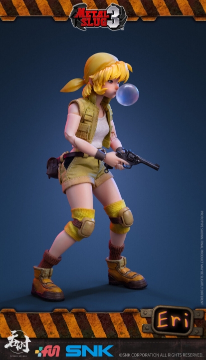 Metal Slug 3 Action Figure 1/12 Eri Kasamoto Tunshi Studio SNK TS-007