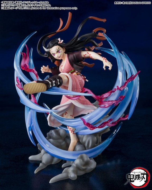 Demon Slayer:Figuarts ZERO PVC Statue Nezuko Kamado Demon Form Advancing Ver. 20 cm