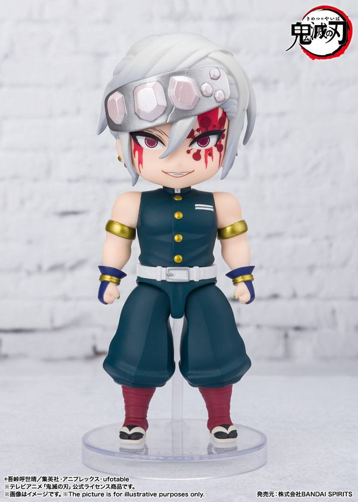 Demon Slayer: Kimetsu no Yaiba Figuarts mini Action Figure Tengen Uzui Sound Breathing 10 cm