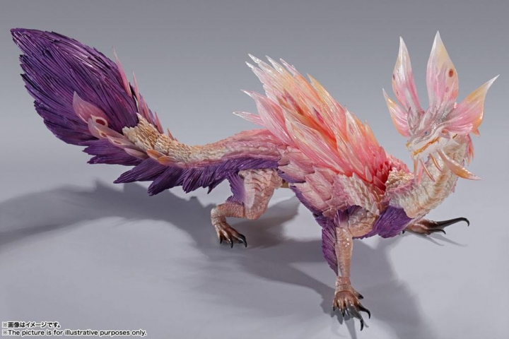 Monster Hunter Rise S.H. MonsterArts Action Figure Mizutsune 31 cm