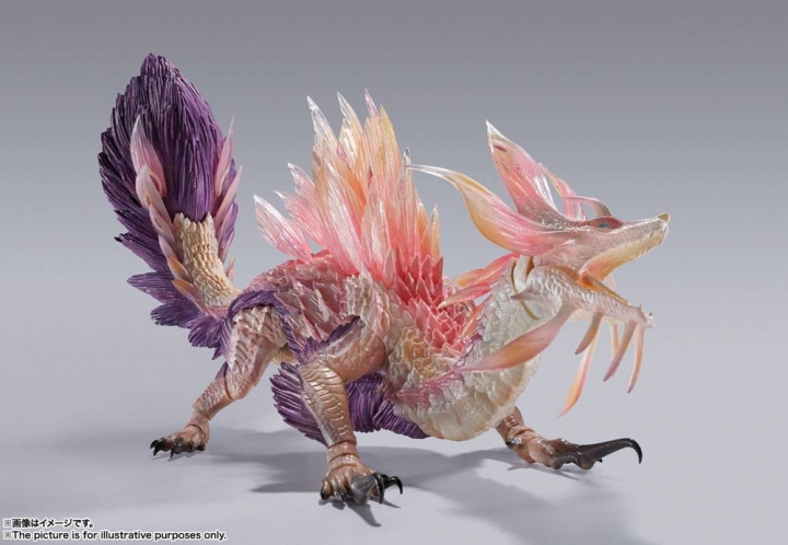 Monster Hunter Rise S.H. MonsterArts Action Figure Mizutsune 31 cm