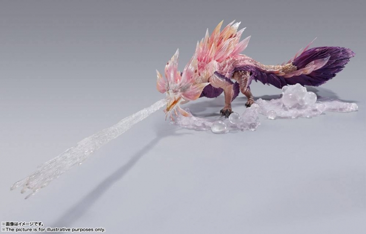 Monster Hunter Rise S.H. MonsterArts Action Figure Mizutsune 31 cm