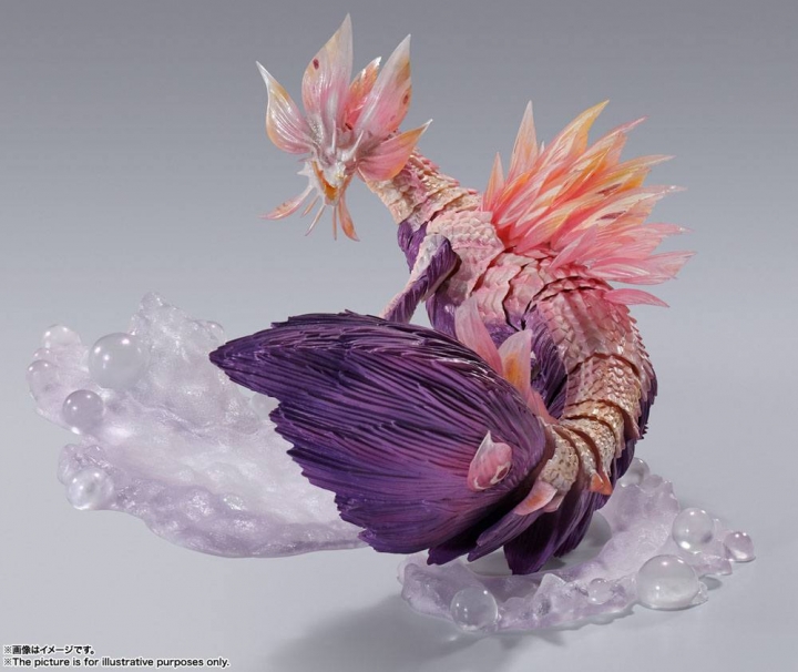 Monster Hunter Rise S.H. MonsterArts Action Figure Mizutsune 31 cm