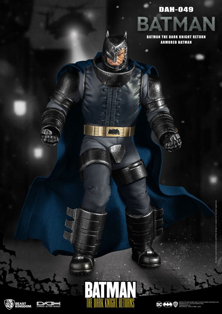 Batman The Dark Knight Returns Dynamic 8ction Heroes Action Figure 1/9 Armored Batman 21 cm