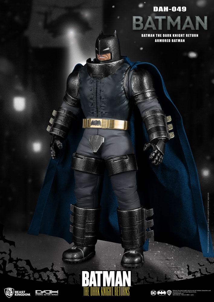 Batman The Dark Knight Returns Dynamic 8ction Heroes Action Figure 1/9 Armored Batman 21 cm