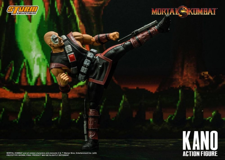 Mortal Kombat Action Figure 1/12 Kano 18 cm