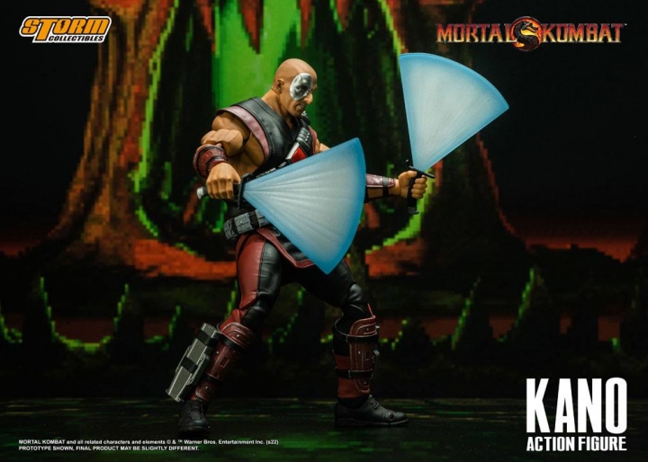 Mortal Kombat Action Figure 1/12 Kano 18 cm