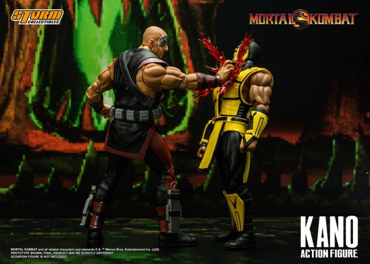 Mortal Kombat Action Figure 1/12 Kano 18 cm