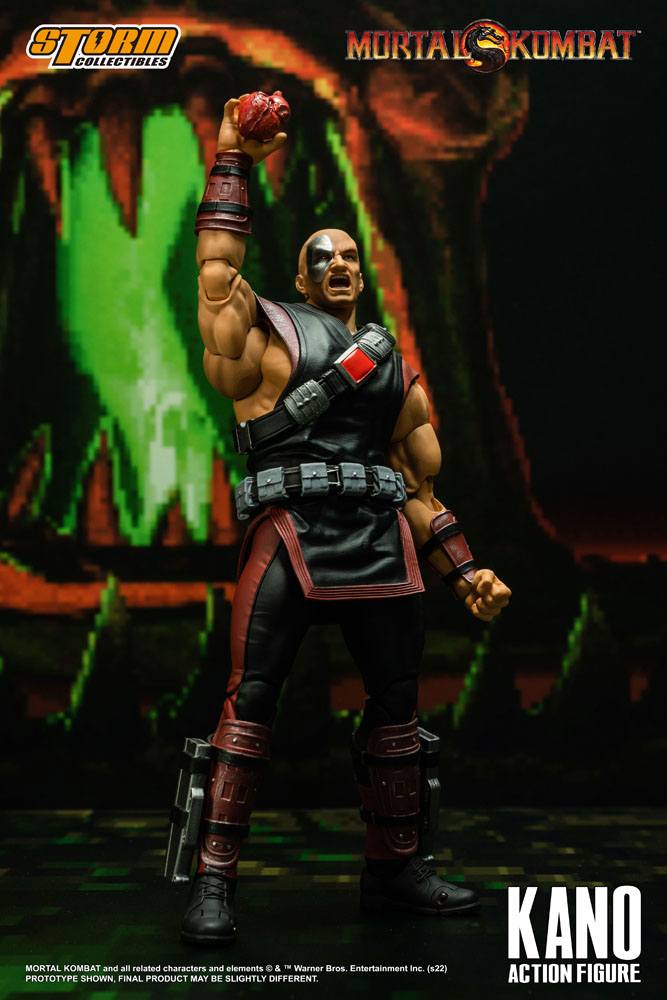 Mortal Kombat Action Figure 1/12 Kano 18 cm