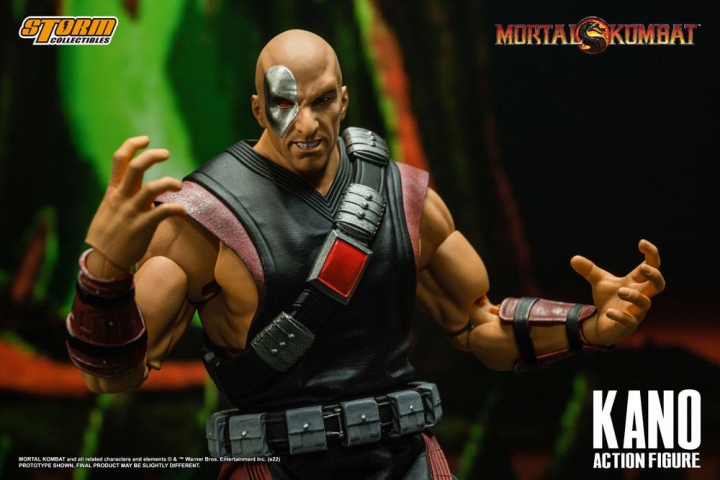 Mortal Kombat Action Figure 1/12 Kano 18 cm