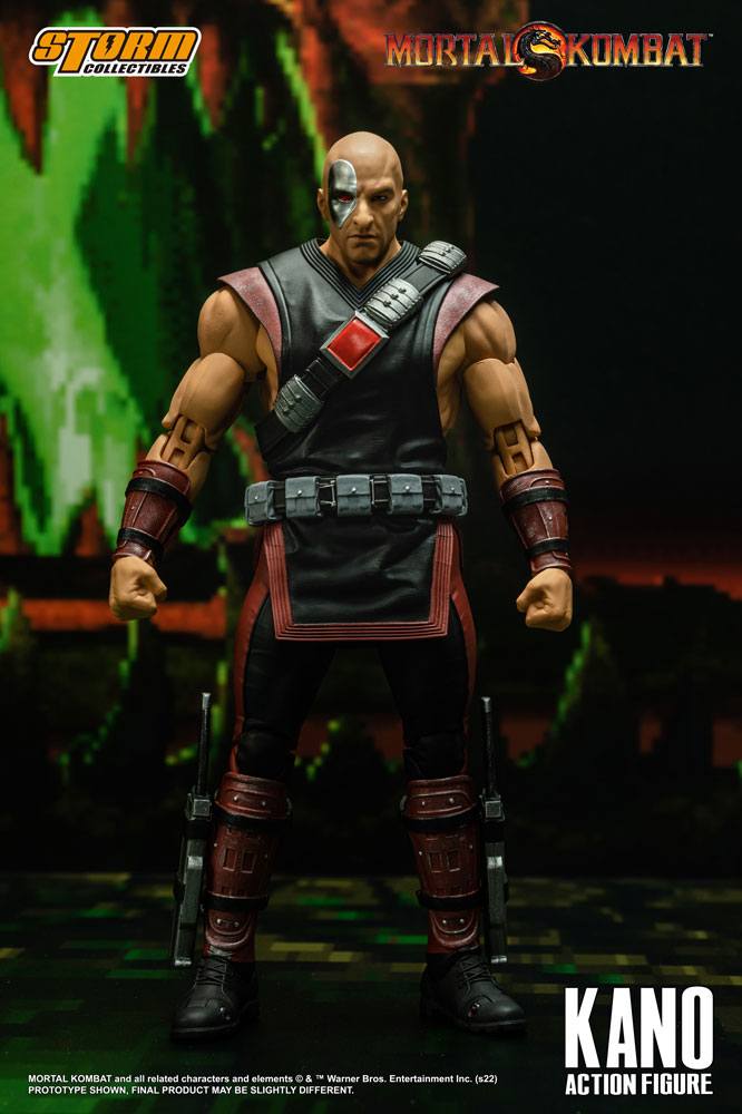 Mortal Kombat Action Figure 1/12 Kano 18 cm