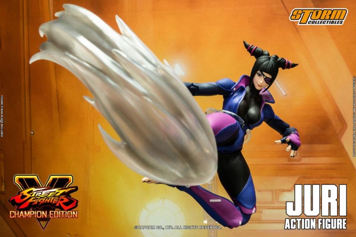 Street Fighter V Champion Edition Action Figure 1/12 Juri Han 18 cm