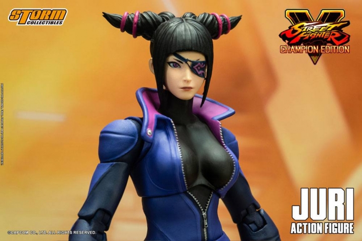 Street Fighter V Champion Edition Action Figure 1/12 Juri Han 18 cm