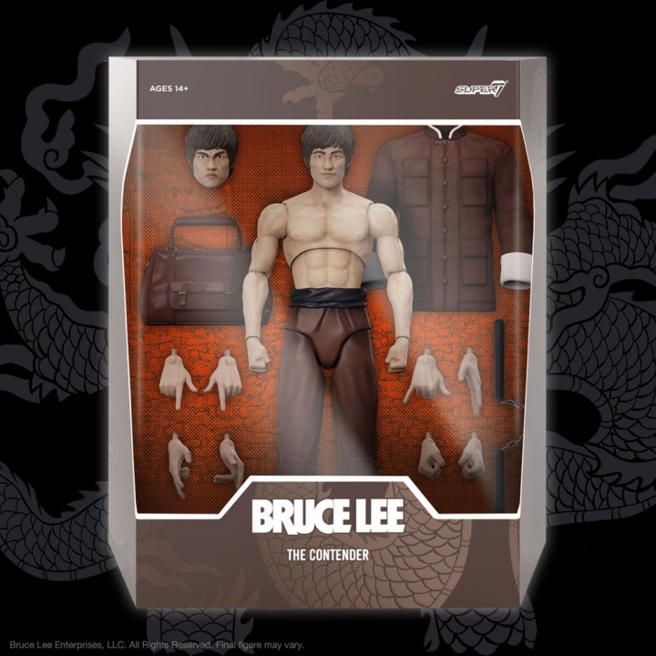 Bruce Lee Ultimates Action Figure Bruce The Contender / Bruce The Fighter 18 cm